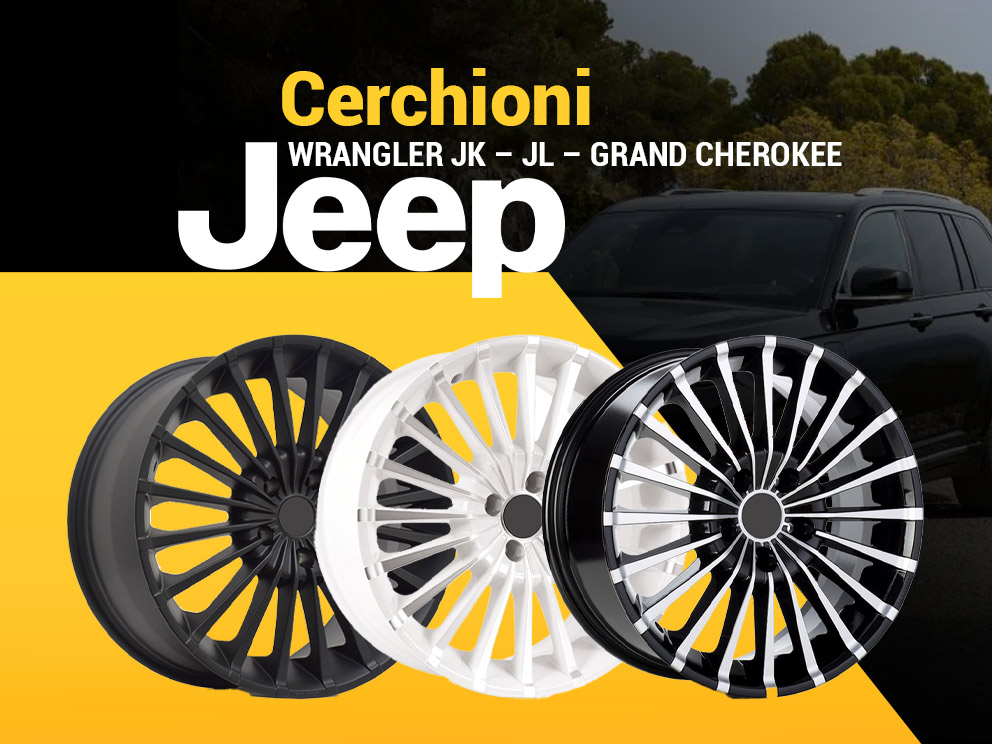 CERCHIONI JEEP WRANGLER JK – JL – GRAND CHEROKEE